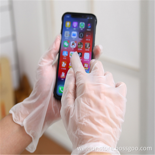 Gants en PVC médical général d&#39;isolation de protection jetables